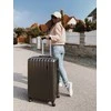 Kelioninis Solier Luggage Lagaminas vidutinio dydžio M STL902 ABS - Pilkas