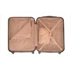 Kelioninis Solier Luggage Mažas lagaminas S | STL945 ABS - Rudas