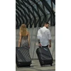 Kelioninis Solier Luggage Vidutinis lagaminas M 23 Solier SOFTFLEX STL2240 - juodas ir žalia