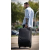 Kelioninis Solier Luggage Vidutinis lagaminas M 23 Solier SOFTFLEX STL2240 - juodas ir rudas
