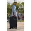 Kelioninis Solier Luggage Vidutinis lagaminas M 23 Solier SOFTFLEX STL2240 - juodas ir rudas