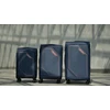 Kelioninis Solier Luggage Vidutinis lagaminas M 23 Solier SOFTFLEX STL2240 - juodas ir raudona