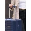 Solier Luggage Vidutinio dydžio M 24 ABS kelioninis lagaminas - SOLIER AVENTOR STL1064 - Tamsiai mėlyna