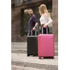 Solier Luggage Vidutinio dydžio M 24 ABS kelioninis lagaminas - SOLIER AVENTOR STL1064 - Rožinė