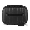 Kelioninis Solier Luggage Kosmetinis kelionių lagaminas XS | ABS STL902 - Juodas