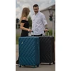 Kelioninis Solier Luggage Mažas salono lagaminas S ABS - Solier 20 KYOTO 1071 - Tamsiai mėlyna