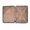 Kelioninis Solier Luggage Vidutinis lagaminas M 22' STL902 ABS - Juoda