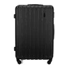 Kelioninis Solier Luggage Vidutinis lagaminas M 22' STL902 ABS - Juoda