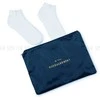 Kelioninis Solier Luggage Suitcase organiser set 6 items Solier SA55 navy