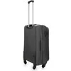 Kelioninis Solier Luggage Vidutinio dydžio tvirtas lagaminas M Solier STL1316 juodas-red