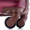 Kelioninis Solier Luggage Vidutinis lagaminas M STL957 ABS - Burgundiška