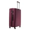 Kelioninis Solier Luggage Vidutinis lagaminas M STL957 ABS - Burgundiška