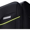Kelioninis Solier Luggage Vidutinis lengvas lagaminas M Solier STL1651 - Juodas/žalias