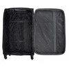 Kelioninis Solier Luggage Vidutinis lengvas lagaminas M Solier STL1651 - Juodas/žalias