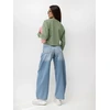 Sublevel Bluza-D10072C02562A-šviesiai žalia