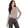 Sublevel Bluzka-D12099M02788A-ciemny bezowy