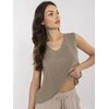 Sublevel Bluzka-D73761M11218A-khaki