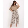 Sublevel Kelnės-D73771M62237G-khaki