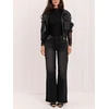 Sublevel Kelnės jeans-D85094BA62673B165-juoda