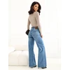 Sublevel Kelnės jeans-D85094BA62673M330-mėlyna