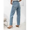 Sublevel Kelnės jeans-D85096AH62682L232-šviesiai mėlyna