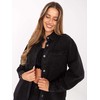 Sublevel Koszula-D80026BI11280B158-juoda