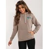 Sublevel Moteriškas džemperis D20005M02679A tamsiai smėlio spalvos