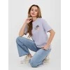 Sublevel T-shirt-D12022AH02645AA-jasny violetinė