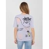 Sublevel T-shirt-D12022AH02645AA-jasny violetinė