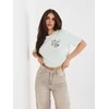 Sublevel T-shirt-D12022AH02645AA-mietowy