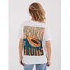Sublevel T-shirt-D12022AH02645W-balta