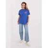 Sublevel T-shirt-D12022AH02645W-ciemny mėlyna