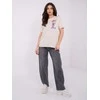 Sublevel T-shirt-D12022AH02645Y-jasny smėlio spalva