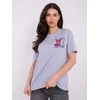 Sublevel T-shirt-D12022AH02645Y-jasny violetinė