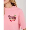 Sublevel T-shirt-D12022AJ02645AD-rožinė