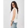 Sublevel T-shirt-D12022M02769B-balta