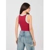 Sublevel Top-D16197AJ02864A-ciemny raudona
