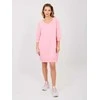 Suknelė Basic Feel Good Sukienka-RV-SK-7203.35P-jasny rožinė