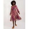Italy Moda Suknelė-DHJ-SK-10536N-6.47-violetinė