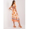 Italy Moda Suknelė-DHJ-SK-11331-5,19-oranžinė