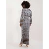 Italy Moda Suknelė-DHJ-SK-16656.13X tamsiai mėlyna