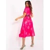 Italy Moda Suknelė-DHJ-SK-17260.90-tamsiai rožinė