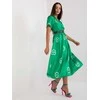Italy Moda Suknelė-DHJ-SK-17260.90-žalia