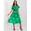 Italy Moda Suknelė-DHJ-SK-17260.90-žalia