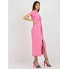 Italy Moda Suknelė-DHJ-SK-17302.39X-rožinė