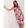 Italy Moda Suknelė-DHJ-SK-17302K-1,69-rožinė