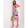 Italy Moda Suknelė-DHJ-SK-17302K-1,69-rožinė