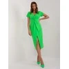 Suknelė Italy Moda Sukienka-DHJ-SK-17302K.93-jasny žalia