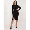 Italy Moda Suknelė-DHJ-SK-18206.67-juoda