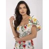 Suknelė Italy Moda Sukienka-DHJ-SK-19396.76-ecru